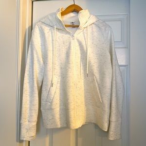 White hoodie